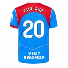 Atletico Madrid Giuliano Simeone #20 Tredjedrakt 2025-26 Kortermet Atletico Madrid Giuliano Simeone #20 Tredjedrakt 2025-26 Kortermet